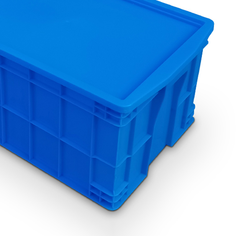 臻远ZY-SNXD-93收纳储物箱长方形物流中转箱带盖子 637*425*310mm高清大图