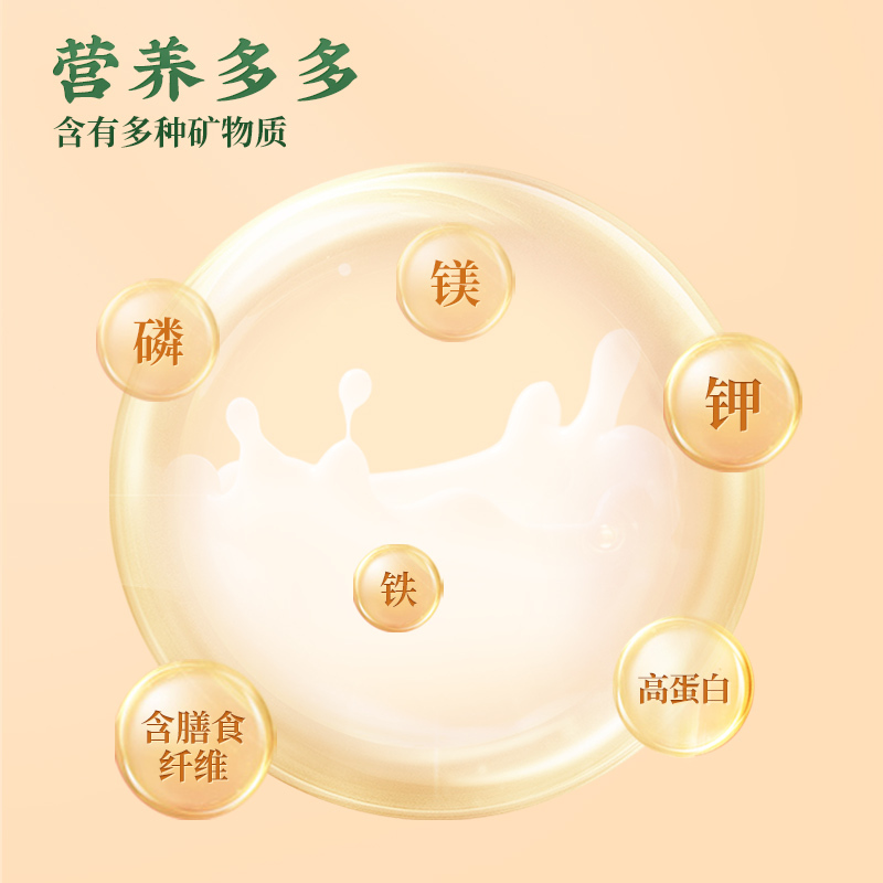 [买1发2]老金磨方 益生元豆浆175g清甜原味