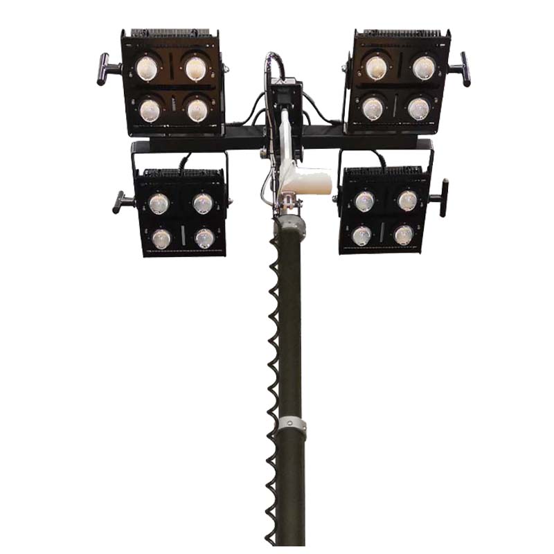 光大 EB7039 LED 4X400W AC220V IP65 6000K LED自动升降工作灯(计价单位:套)高清大图