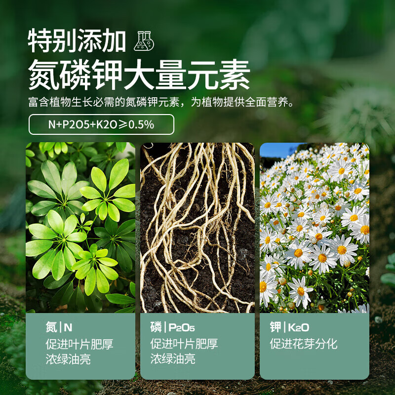 史丹利(STANLEY) 有机营养土大包装泥炭花土养花通用型家用土壤盆栽专用种植土25L高清大图