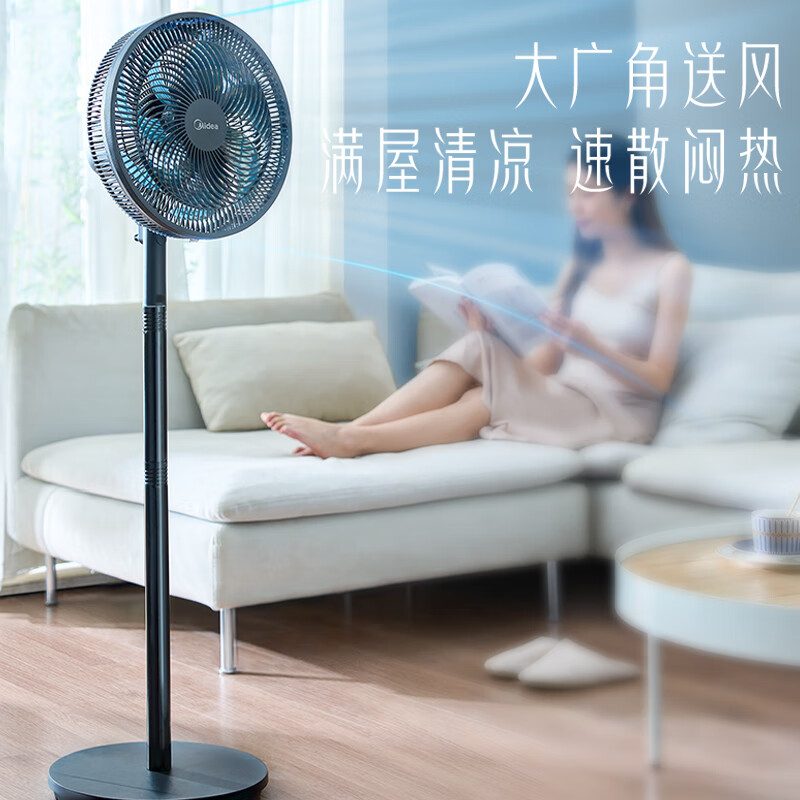 美的(Midea) SAH30ADR 电风扇 342*352*1210mm (单位:台)颜色随机发货高清大图