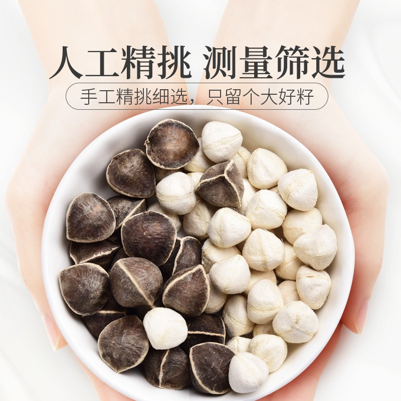 庄民辣木籽100g/罐 手工精选大颗粒 云南辣木子 非印度辣木籽茶