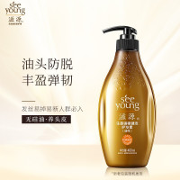 滋源(seeyoung)生姜强根健发护发素无硅油滋养头皮去屑止痒防脱535ml(油性头皮)