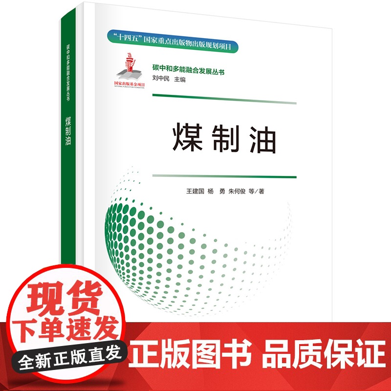 ]煤制油 王建国, 杨勇, 朱何俊等著 科学出版社 9787508865133高清大图
