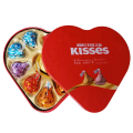 Hershey’s/好时 好时巧克力10粒+1粒心形铁盒结婚喜糖成品礼盒装