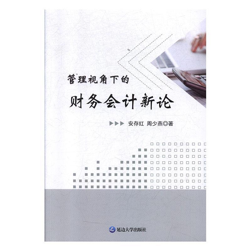 正版 管理视角下的财务会计新论经济书籍
