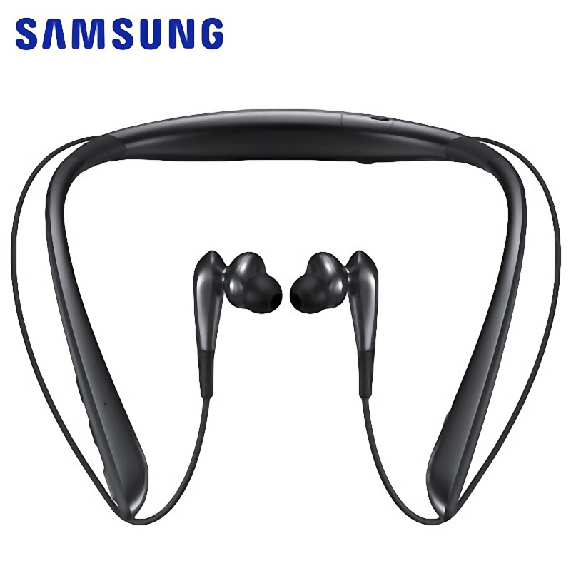 SAMSUNG/三星Level U Pro无线蓝牙耳机 主动降噪 项圈式运动通话音乐耳塞 雅墨黑