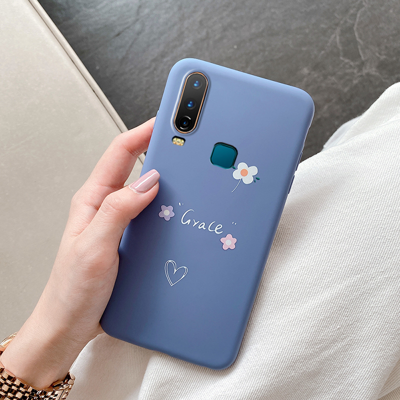 vivoy3手机壳女款硅胶可爱vivo y3保护套网红简约磨砂y5s软壳仿液态防