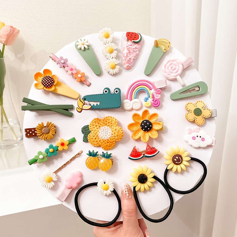 童装童鞋>儿童配饰>儿童发饰>智扣>智扣发夹女儿童发卡头饰小女孩可爱