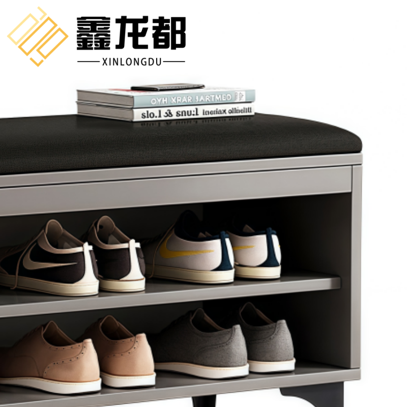 鑫龙都鞋柜换鞋凳高清大图