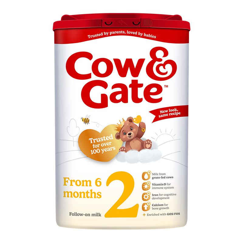 保税区发货新日期 英国牛栏Cow&Gate 婴幼儿配方奶粉2段6-12个月