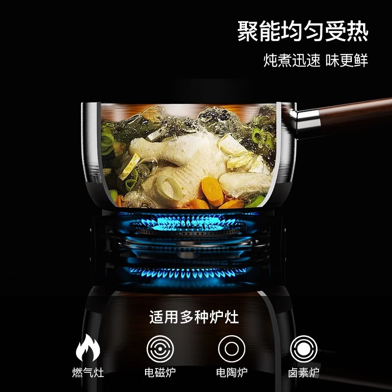 新思特(Secite) 钛盾系列 18cm奶锅 XST-1851高清大图