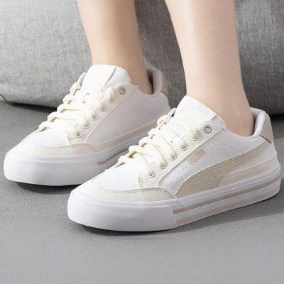 彪马(PUMA)男女鞋新款低帮复古百搭轻便透气运动休闲鞋396353-09 ZP 396353-09/白色/米白色 37