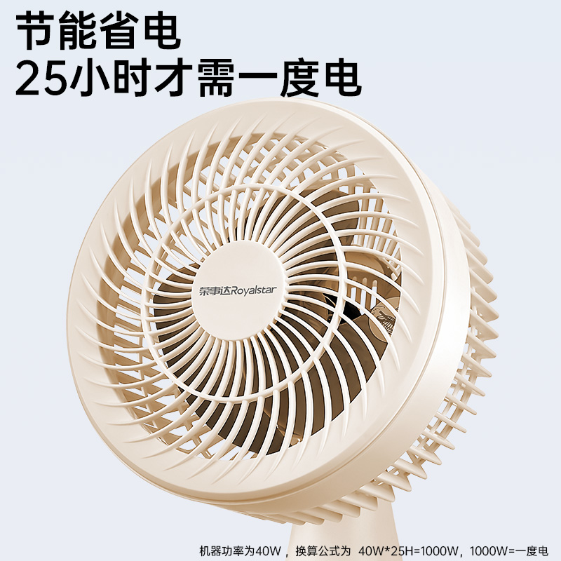 荣事达(Royalstar) 电风扇台式转页扇FXT160Q高清大图