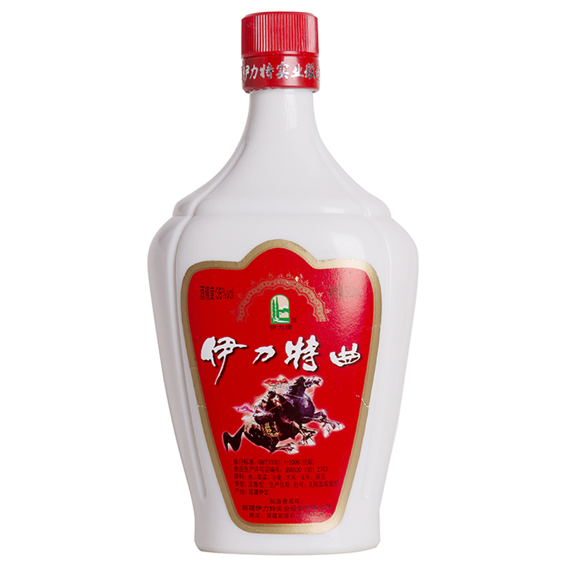 伊力特曲36度白酒500ml*6礼盒装浓香型 纯粮食酒宴请酒 新疆特产整箱装