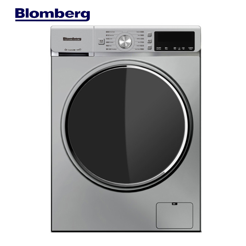 博伦博格/Blomberg WNF90422JS 9公斤全自动家用节能滚筒智能洗衣机(月光银)