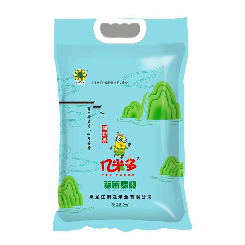 [当季新米]酥田亿米多东北大米 黑龙江特产 纯正圆粒珍珠香米5kg