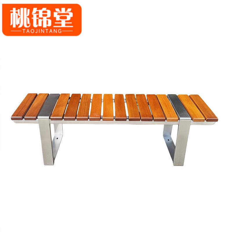 桃锦堂户外长椅220cm张高清大图