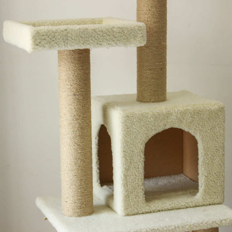 多省猫爬架猫咪跳台 猫窝猫树 猫抓板剑麻猫架宠物用品(请先与客服确认再)