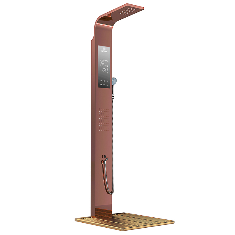 alpespaa5集成即热式速热水器淋浴屏智能恒温淋浴花洒顶喷