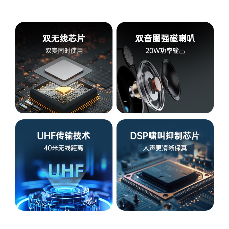 得胜(TAKSTAR)E500W扩音器教师专用小蜜蜂导游喇叭麦克风 E500W单无线头戴麦版高清大图