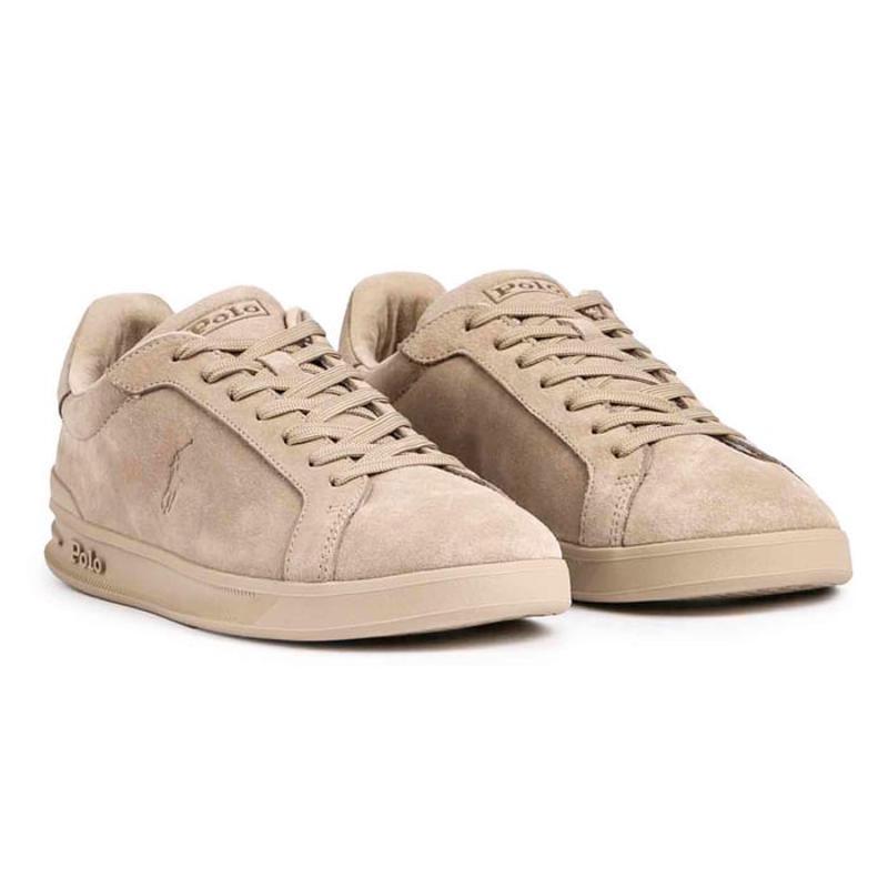 polo ralph lauren(保罗 拉夫劳伦 )heritage 男士麂皮运动休闲鞋 浅