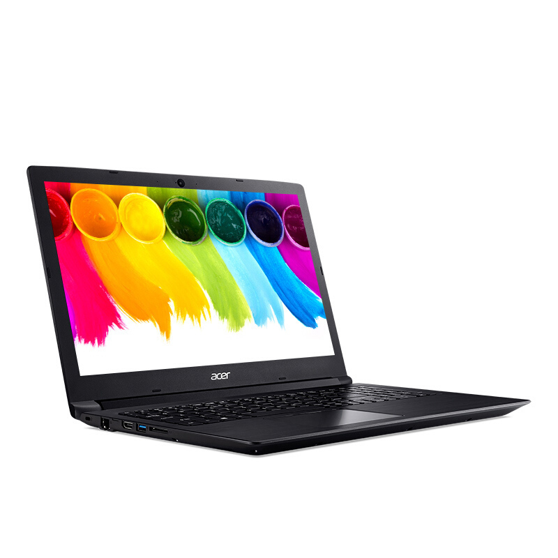 宏碁(acer)湃3 A315 15.6英寸学生家用商务办公手提轻薄本笔记本电脑(四核N4100 4G 1TB)