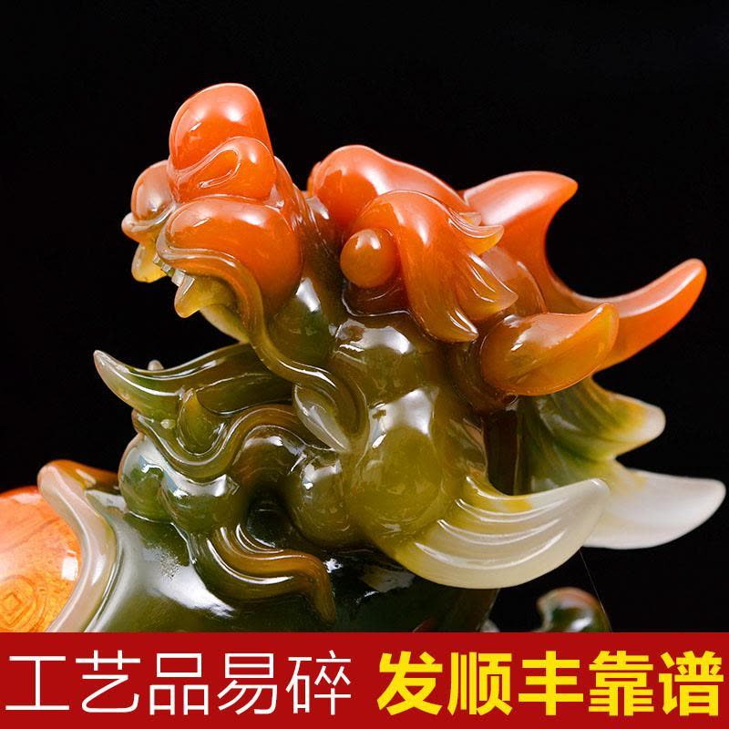 家柏饰(CORATED)貔貅摆件大号一对 客厅装饰品送朋友公司店铺开业礼品图片