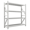翌嘉 YJ-20023 货架仓储置物架钢制货物储物架每层平均承重200公斤灰白色主架2000*600*2000mm