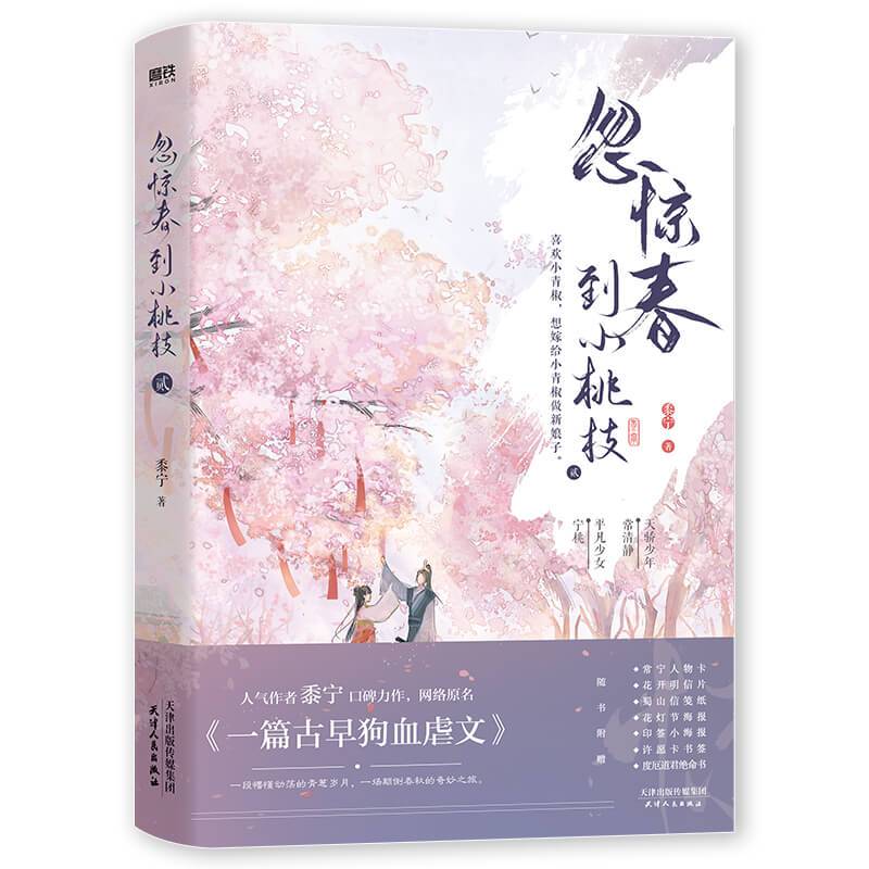 [正版] 忽惊春到小桃枝 贰 新锐作者黍宁口碑之作 原名 一篇古早狗血虐文 博文轩图书专营店
