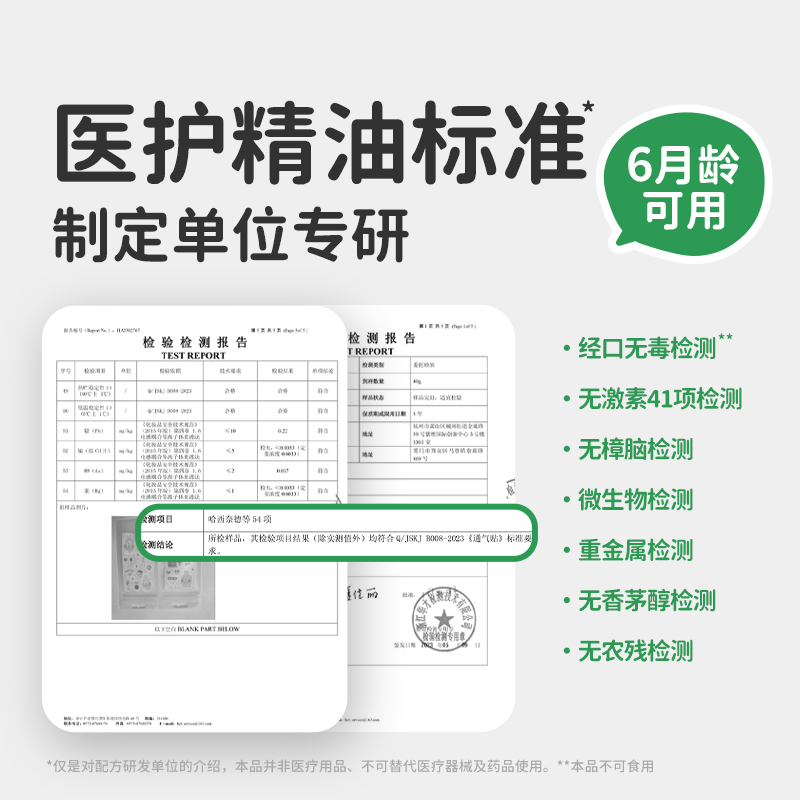 绿鼻子儿童通鼻贴宝宝植物精油缓解婴儿鼻塞小儿鼻通贴成人鼻舒贴高清大图