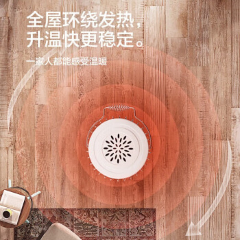 艾美特(Airmate) HT16015-W[快热]取暖器鸟笼小太阳家用电暖器马灯电暖气烤火炉节能电暖炉高清大图