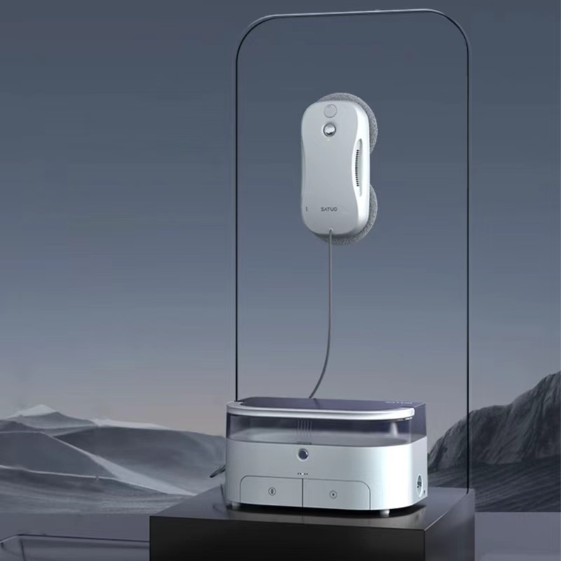 洒拖S9pro智能喷水擦窗机器人全自动擦玻璃神器擦窗户高清大图