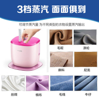 飞利浦（PHILIPS） 挂烫机 GC512/48家用 手持蒸汽熨烫机 单杠迷你挂立式熨斗快速熨烫 三档1600W大功率