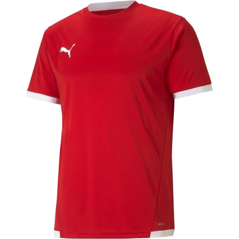 彪马(Puma)舒适透气足球训练T恤男款PUMA团队联赛球衣运动比赛套