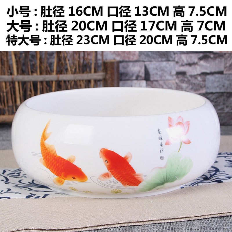 青花瓷茶洗陶瓷小号白瓷水洗碗盆栽功夫茶具茶道配件大号杯洗笔洗多色多款生活日用家庭清洁生活日用家居器皿水具/水杯