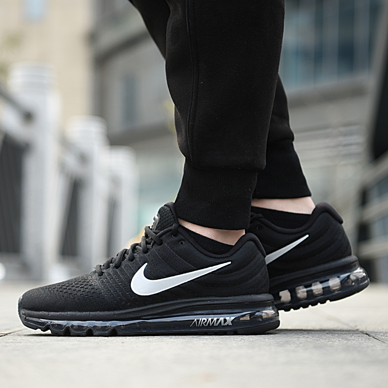 nike耐克新款airmax2017全掌气垫男子缓震休闲跑步鞋849559