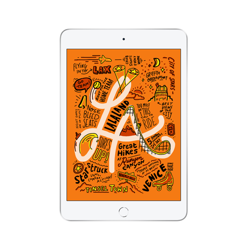 2019款 Apple iPad mini5 7.9英寸 平板电脑(256GB WLAN版 MUU52CH/A 银色)