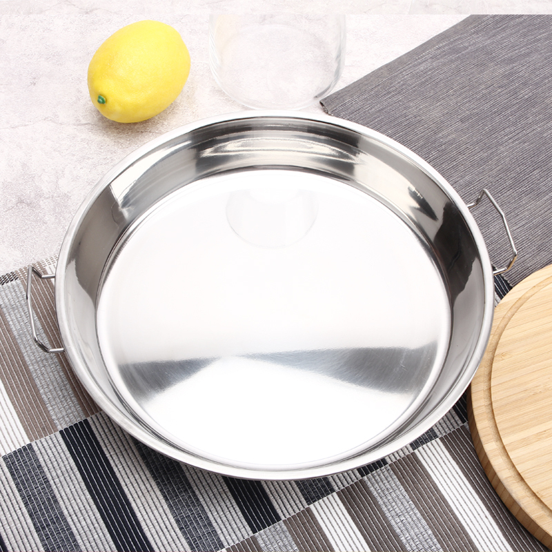 凉皮盘凉皮锣锣凉皮盘子蒸做凉皮的工具家用不锈钢陕西面皮制作肠粉罗