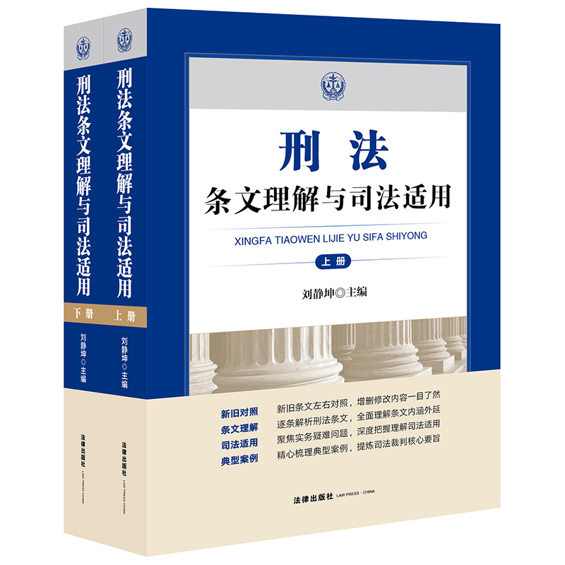 音像刑法条文理解与司法适用(上下)刘静坤