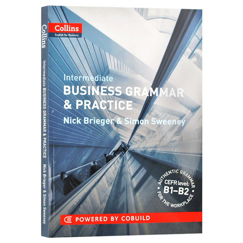 [正版]华研原版 柯林斯商务英语 语法与实践 中级 英文原版 Business Grammar & Practice B