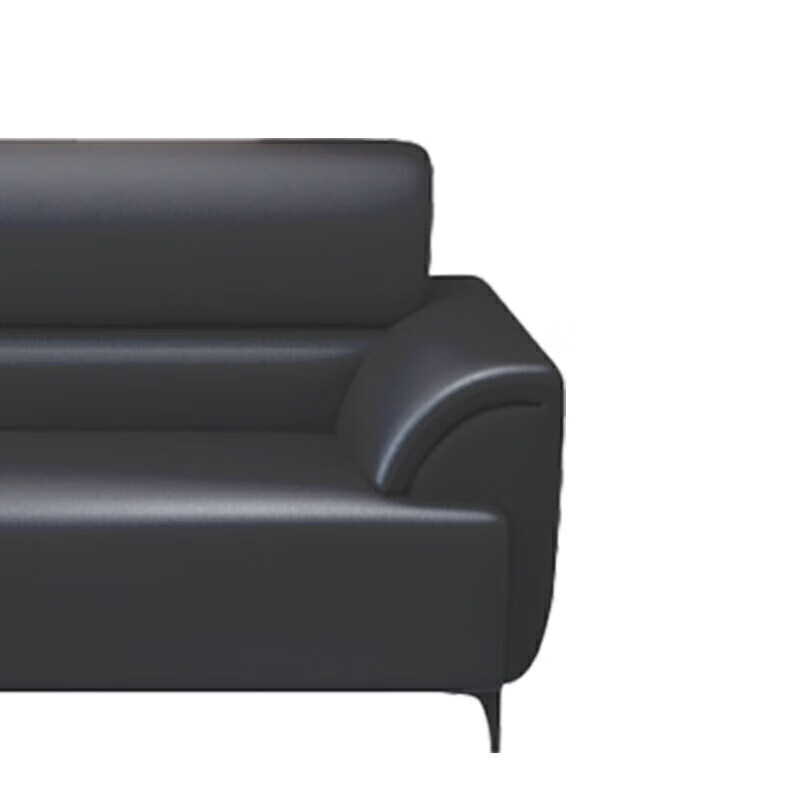 圣斯顿HB-2080 简约三人位西皮沙发2000*800*800mm(张)黑色高清大图