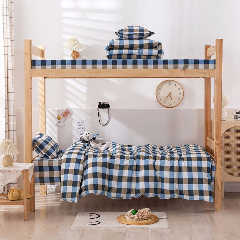 洛菲源 床上用品七件套 1*7 1.2米床用七件套包含(棉被棉褥枕芯床单被套枕套枕巾合一条)/套高清大图