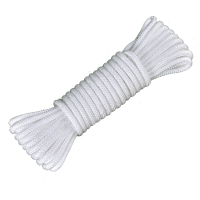 工霸 耐磨尼龙绳安全绳尼龙编织绳帐蓬绳捆绑绳子 6mm 100米/捆 1捆