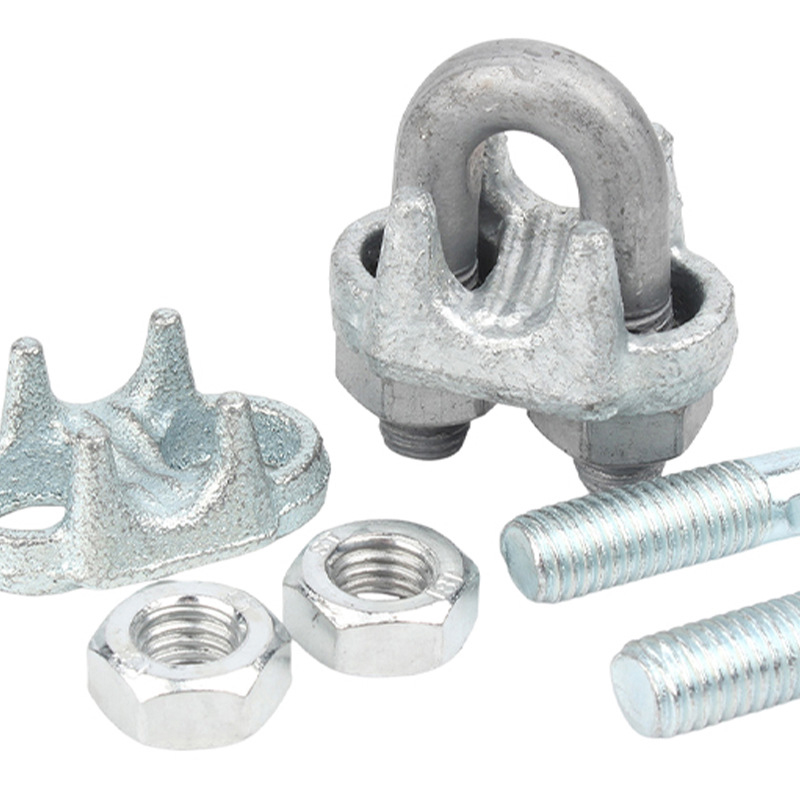 振之宏 热镀锌钢丝绳卡扣 M10 个高清大图