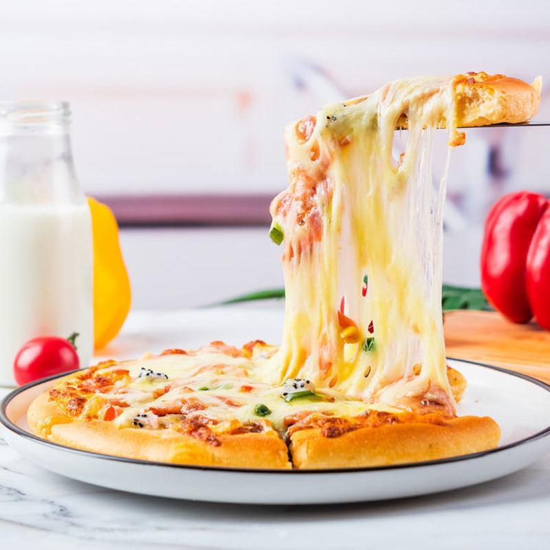 马苏里拉奶酪碎芝士块芝士热狗棒披萨焗饭芝士拉丝家用烘焙原料芝士块