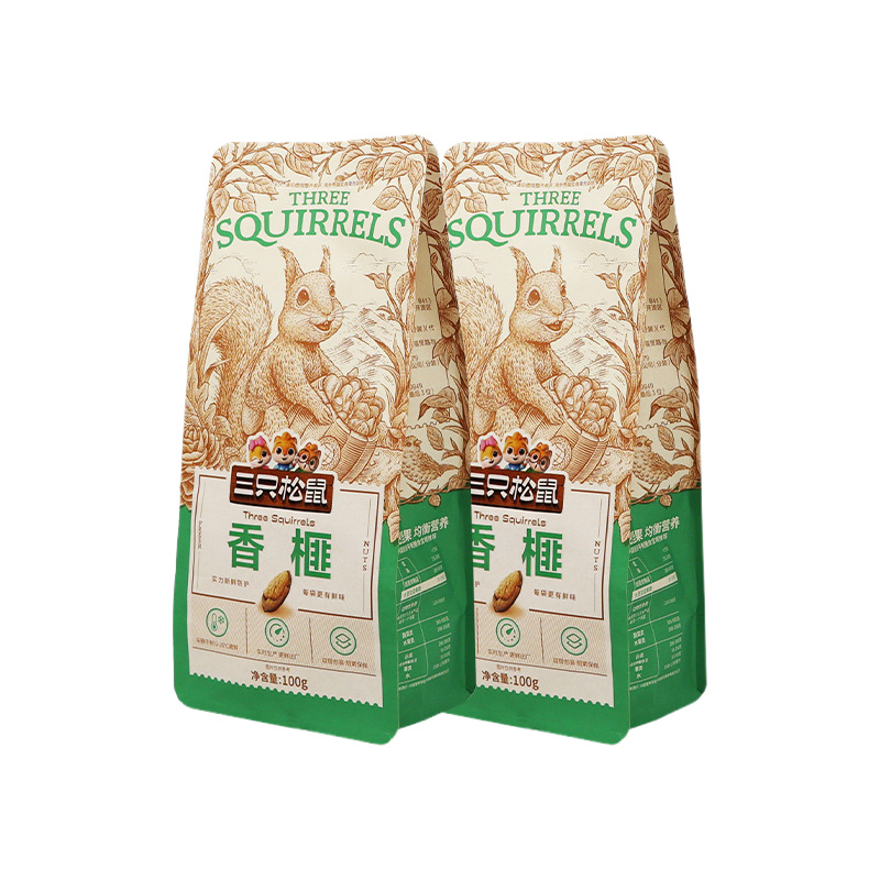 三只松鼠香榧100g*2袋果仁饱满壳薄粒大100115-02
