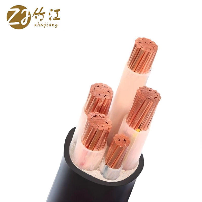 竹江 铜芯电缆 ZR-YJV22-0.6/1KV-3*50+2*25 米高清大图