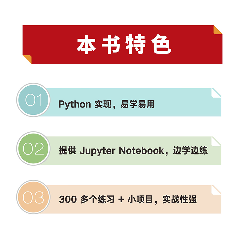 [正版] 程序员数学 用Python学透线性代数和微积分 书籍高清大图