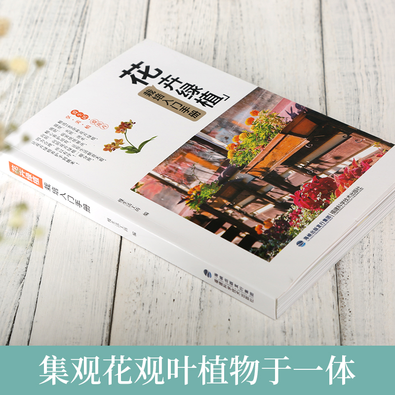 [醉染正版]花卉绿植栽培入门手册 新手养花图书大全 家庭室内室外通用绿植盆栽四季花卉园艺植物种殖栽培书籍 慢生活工坊 花高清大图